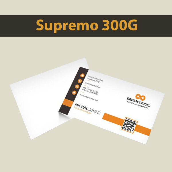 Cartões de Visita SUPREMO 300G - Imagem 2